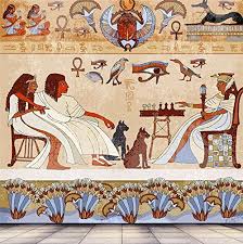 Laeacco Egyptian Wall Painting 8x8ft Photography Backgrou Https Www Amazon Com Dp B079gwbwjx Ref Cm Sw Egyptian Art Ancient Egyptian Art Egyptian Painting