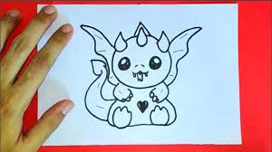 Did you know that a baby dragon is sometime being called as dragonling, hatching or even dragonite? How To Draw A Cute Baby Dragon Step By Step Easy Cute Baby Dragon Baby Dragon Dragon Drawing