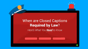 Learn more about editing or removing existing captions. When Are Closed Captions Required By Law Here S What You Need To Know Rev