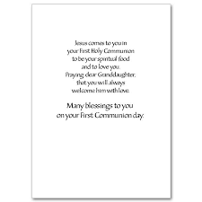 Check spelling or type a new query. For A Cherished Granddaughter On Her First Communion Day First Communion Card Granddaughter
