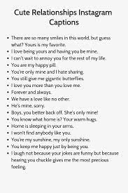 Cute Relationships Instagram Captions Kata Kata Manis Ide Romantis Kutipan Buku