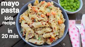 A scoop of mayonnaise, a splash of vinegar, a sprinkling of salt, pepper, and sugar add up to a terrific pasta salad dressing that everyone enjoys. Mayonnaise Pasta Recipe Kids Recipe Mayo Pasta Salad Pasta Salad With Mayo Youtube