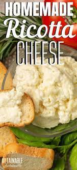 Making Ricotta Cheese Is Easy With Only Three Ingredients This Recipe For Homemade Ricotta Cheese Is Sim In 2020 Cheese Making Recipes Quick Meal Prep Ricotta Cheese