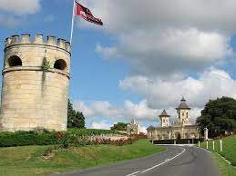 La Route Des Chateaux Du Medoc A Saint Estephe Castle France Leaning Tower Of Pisa