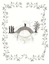 The Three Brothers Drawing By Jk Rowling Harry Potter Drawings Harry Potter Quilt Harry Potter Fan Art