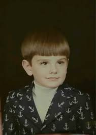 I'm not sure why I was picked for this photo. I was not even 5. Didn't  realize the mayor was part of the picture. Just remember my mom combing my  hair carefully!