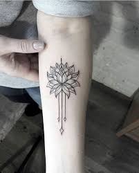 A simple depiction of the blossoming lotus, this mandala tattoo is an excellent choice for areas such as the back. 50 Mandala Tattoo Designs Borex Borex Net