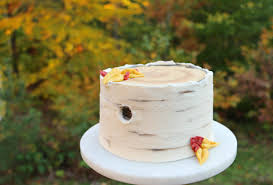 Birch Tree Wedding Cake Tutorial Craftsy Com Express Your Creativity Birch Tree Cakes Tree Cakes Cake Decorating Tips