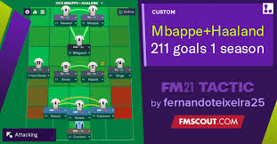 Fm 2021'de wonderkid, oyunun veritabanında pa (potantial ability) puanına göre. 3 4 1 2 Bulldozer Mbappe Haaland Scored 211 Goals In A Season Fm Scout