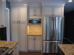 Incomparable Kitchen Pantry Cabinet Built In With Stainless Steel French Door Counter Depth Refrigerator Cabinet Built In Refrigerator Kitchen Pantry Cabinets