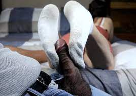 Ivory soles sockjob