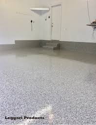 Garage Remodel For This Floor Paint Chip Floor Epoxy Coated Garage Leggariproducts Leggari Products Garage Remodel Diy Flooring Painting Basement Floors