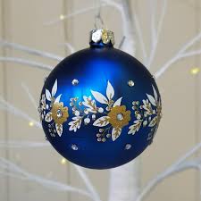 As with most american football leagues, the league setup is split into two regions — kantō and kansai — and the champions of each region play in the christmas. Matt Blue Glass Christmas Bauble With White Gold Garland By Gisela Graham Scandinavian Boutique Hyggestyle Co Uk
