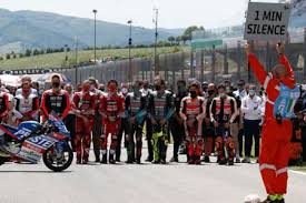 Jason dupasquier lost control of his bike and slid into the path of ayumu sasaki sasaki had no time to avoid the crash and was thrown skywards off his bike motogp have confirmed that dupasquier has been taken to hospital for checks G1lrlrldtizerm