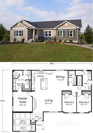 Ranch Style House Plans Are Typically Single Story Homes With Rambling Layouts Open Floor Plans Are Characteri New House Plans House Layouts Dream House Plans