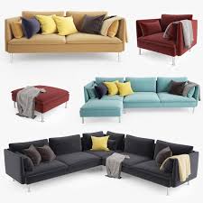 With deep seats and loose back cushions for extra support, söderhamn is extremely comfortable. Ikea Soderhamn Sofa Serie 3d Modell Turbosquid 898925