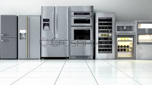 Whether you are an amateur chef or a college student warming up a frozen dinner. Kitchen Appliances In Supermarcket 3d Render Image Stock Photo Crushpixel