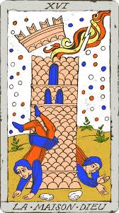 La Maison De Dieu Seizieme Arcane Majeure Du Tarot De Marseille Tarot De Marseille Tarot Voyance