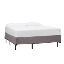 Choose the bed frame or divan bed that's the perfect fit for your room with our guide to bed sizes and dimensions. Unbranded Black Support Metal Bed Frame Adjustable For All Sizes 75 5 In W X 7 In H Support For Box Spring And Mattress Set Thd Adstbf T Ck The Home Depot