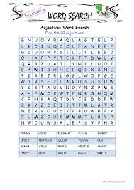 Explore these 228 adjective words to incorporate into your vocabulary. Adjectives Word Search English Esl Worksheets For Distance Learning And Physical Classrooms