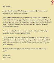 Resignation Email To Coworkers Goodbye Email To Colleagues Farewell Email To Coworkers Farewell Email To Colleagues