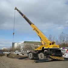 25ton Used Rough Terrain Crane Komatsu Rough Terrain Crane