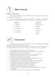 Health grade 7 learner's guide 2. Health 7 Module 2 Practices To Holistic Health Grade 7 Modules