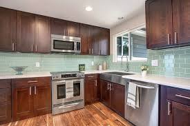 Looking to update your kitchen with a subway tile backsplash? Glass Subway Tiles For Kitchen Backsplash Novocom Top