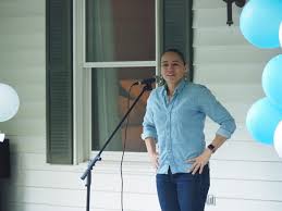 U.S. Rep. Sharice Davids planting roots in gerrymandered district with  distinctly rural flavor • Kansas Reflector