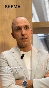 #Skema: Empatia, ascolto, conoscenza. , È da qui che nasce una proposta  davvero su misura., Marco Pavan, responsabile customer service Italia,  racconta cosa significa per Skema essere un’azienda ...