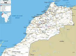 The People From Morocco Are Called Moroccans Description From Ezilon Com I Morocco Map Morocco Africa Map