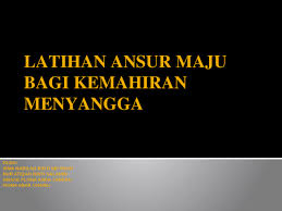 081212569684, jual tolak peluru, jual bola tolak peluru, harga tolak peluru. Latihan Ansur Maju Bagi Kemahiran Menyangga Pptx Powerpoint