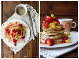 Mit diesem rezept für blaubeer pancakes wird dein frühstück zum highlight. Pancakes Mit Joghurt Experimente Aus Meiner Kuche