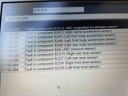 Repair information for c1121 code. Abc Multiple Faults Looks Like A Can Short Mbworld Org Forums