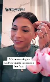 Ashton Covering Up Dedrick’s Name Tattooed
