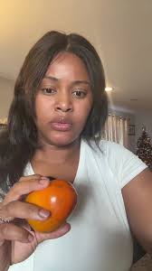 First time trying persimmons and i dont think the fruit was ripe enough. I  couldn’t even taste it. It was dry and bitter and made my mouth numb.  #persimmon #eatingasmrvideos #eating #fruitsinseason ...