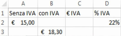 Masterexcel It Calcolo Iva Excel Scorporo E Addizione