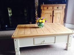 Large Mexican Pine Coffee Table Painted Underneath And Distressed Painted Coffee Tables Pine Coffee Table Coffee Table