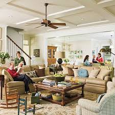 New House Timeless Character Home Living Room Family Living Rooms Southern Living Rooms