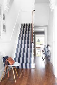 Gorgeous Blue And White Striped Stair Runner Www Aftershocksinteriordecorating Com Stair Runner Carpet Carpet Stairs Striped Stair Runner