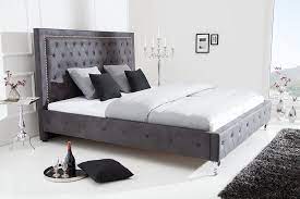 Modell chesterfield ist ein 7 sterne deluxe bett. Riess Ambiente Bett Extravagancia 180x200cm Antik Grau Im Chesterfield Design Online Kaufen Otto