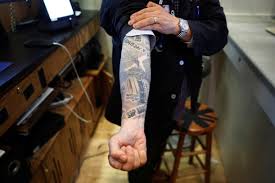 A biomechanical tattoo is a form of body art that melds the human you with machine in the form of tattoo imagery of machine or robotic parts. Tattoos Could Become Medical Diagnostic Devices As Well As Body Art The National Interest