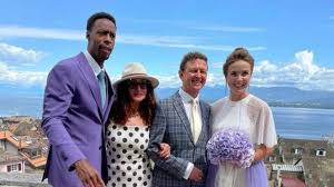 Jun 20, 2021 · if you can't handle the heat, get out of the kitchen — or follow padma lakshmi's lead and grab your unicorn pool float and hit the pool. Here Come The Pictures Gael Monfils And Elina Svitolina Wedding Pictures Released Firstsportz