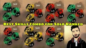 Best character skill with wolfrah and alok | best character skill combination after ob22 update #characterskillwithwolfrah. Best Skills Combinations For Solo Ranked Matches In Garena Free Fire By Death Raider Gamig Youtube