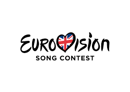 The logo comprises a series of brightly coloured vectors emanating from the central point of a circle, like a sunburst. Eurovision Song Contest United Kingdom Eurovisionary Eurovision News Worth Reading