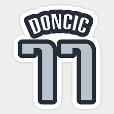 Luka dončić mavericks statement edition 2020. Luka Doncic Jersey Luka Doncic Autocollant Teepublic Fr