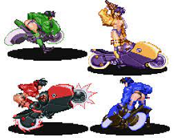 Do you like this video? O Xrhsths Lucidartdvc Keeper Of Useless Knowledge Sto Twitter Biker Gals From Battle Circuit For No Reason Apparently They Had Names Bike Gal Y Betsy R Cathy B And Chris G Neat