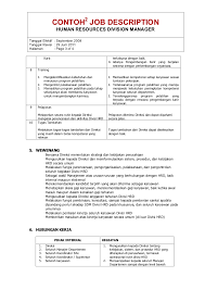 Check spelling or type a new query. Contoh Template Job Desc Dalam Perusahaan
