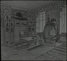 villa stifft kurztitel entwurf fur ein zimmer der villa stifft wien 19 bezirk vom bearbeiter vergebener titel entstehung da sammlung maker entstehung