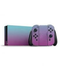 Purple And Blue Ombre Nintendo Switch Skin Custom Case Buy Here Nintendo Switch Case Nintendo Switch Accessories Nintendo Switch